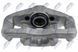 Суппорт тормозной передний BMW 5 F10/F11 09-, 640I/640IXDRIVE F13/F12 11-, 640I/640IXDRIVE GRAN COUPE F06 12-, 730D 11-, 730I/730LI 11- /Лівий/, HZP-BM-046 HZP-BM-046 фото 1