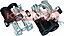 Супорт гальмівний задній BMW X1 F48 14-, X2 F39 17-, 1 F40 19-, 2 ACTIVE TOURER F45-, 2 GRAN COUPE F44 19-, 2 GRAN TOURER F46 14-, MINI COUNTYMAN F60 16- /Лівий,ELEKTRYCZNY/, 34206883033 HZT-BM-062 фото 3