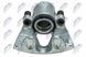 Супорт гальмівний передній VW GOLF IV, BORA 98-, PASSAT 88-96, POLO 01-, Skoda OCTAVIA I 96-, Audi A3 96-, TT 98-06, Seat LEON 99-06, IBIZA III 02-, TOLEDO II 98- /Правий, DO TARCZY 25MM/, 3A0615124A HZP-VW-058 фото 1