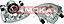 Супорт гальмівний передній Ford KUGA II 12-, TRANSIT CONNECT/TOURNEO CONNECT 13-, FOCUS III 2.0TDCI/2.0ST 12- /Лівий/, 1756683 HZP-FR-045 фото