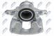 Суппорт тормозной передний Honda CR-V III/IV 07- /Лівий/, 45019-SWW-G00 HZP-HD-011 фото 1