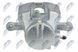 Суппорт тормозной передний Mercedes A150,A160,A160CDI 04-12 /Лівий, DO TARCZY 12MM/, A1694200383 HZP-ME-067 фото 2
