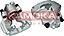 Суппорт тормозной передний VW SHARAN 95-, T4 95-, Ford GALAXY 95-, Seat ALHAMBRA 96- /Правий/, 7M3615124A HZP-VW-071 фото 3