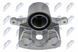 Супорт гальмівний передній Hyundai I40 12-, Kia SOUL II 14- /Лівий, DO TARCZY 28MM/, 581103Z160 HZP-HY-526 фото 1