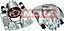 Суппорт тормозной передний PEUGEOT 208 12-, 308 09-16, 3008 09-17, RCZ 10-, Citroen C4 2.0HDI 09-11 /Лівий/, 4400W1 HZP-PE-012 фото 3