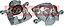 Суппорт тормозной передний BMW 2 ACTIVE TOURER 214D/216I 14-, MINI F55/F56, CLUBMAN F54, CABRIOLET F57 14- /Правий/, 34116860262 HZP-BM-037 фото 3