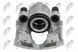 Суппорт тормозной передний Opel CORSA A/B, TIGRA -00, ASTRA F 90-, Daewoo NEXIA/LANOS /Правий, DO TARCZY WENTYLOWANEJ/, 542244 HZP-PL-033 фото 1