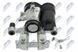 Суппорт тормозной задний BMW X1 F28 14-, X2 F39 17-, 1 F40 19-, 2 ACTIVE TOURER F45 13-, 2 GRAN TOURER F46 14-, 2 GRAN COUPE F44 19-, I3 13-, MINI F56 14-, CLUBMAN F54 14-, COUNTRYMAN F60 16- /Правий,ELEKTRYCZNY/, 34206883026 HZT-BM-031 фото 1