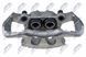 Суппорт тормозной передний VW T5 03-, T6 15-, MULTIVAN V 03-, MUTLIVAN IV 15- /Лівий, FELGA 17, TARCZA 340MM/, 7E0615123 HZP-VW-036 фото 1